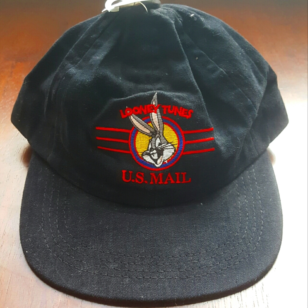 VTG 90s NWT Looney Tunes US Mail Bugs Bunny Cap